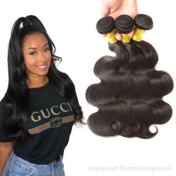 10 inch body wave virgin remy brazilian human hair extension, cheap brazilian human hair weave bundles free shipping